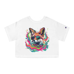 Cropped T-Shirt - Stay Weird Stay Wild - Women's Fashion Top