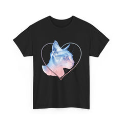 Unisex Heavy Cotton Siamese Cat Tee