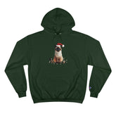 Holiday Siamese Cat - Champion Hoodie
