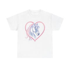 Unisex Heavy Cotton American Quarter Horse Tee