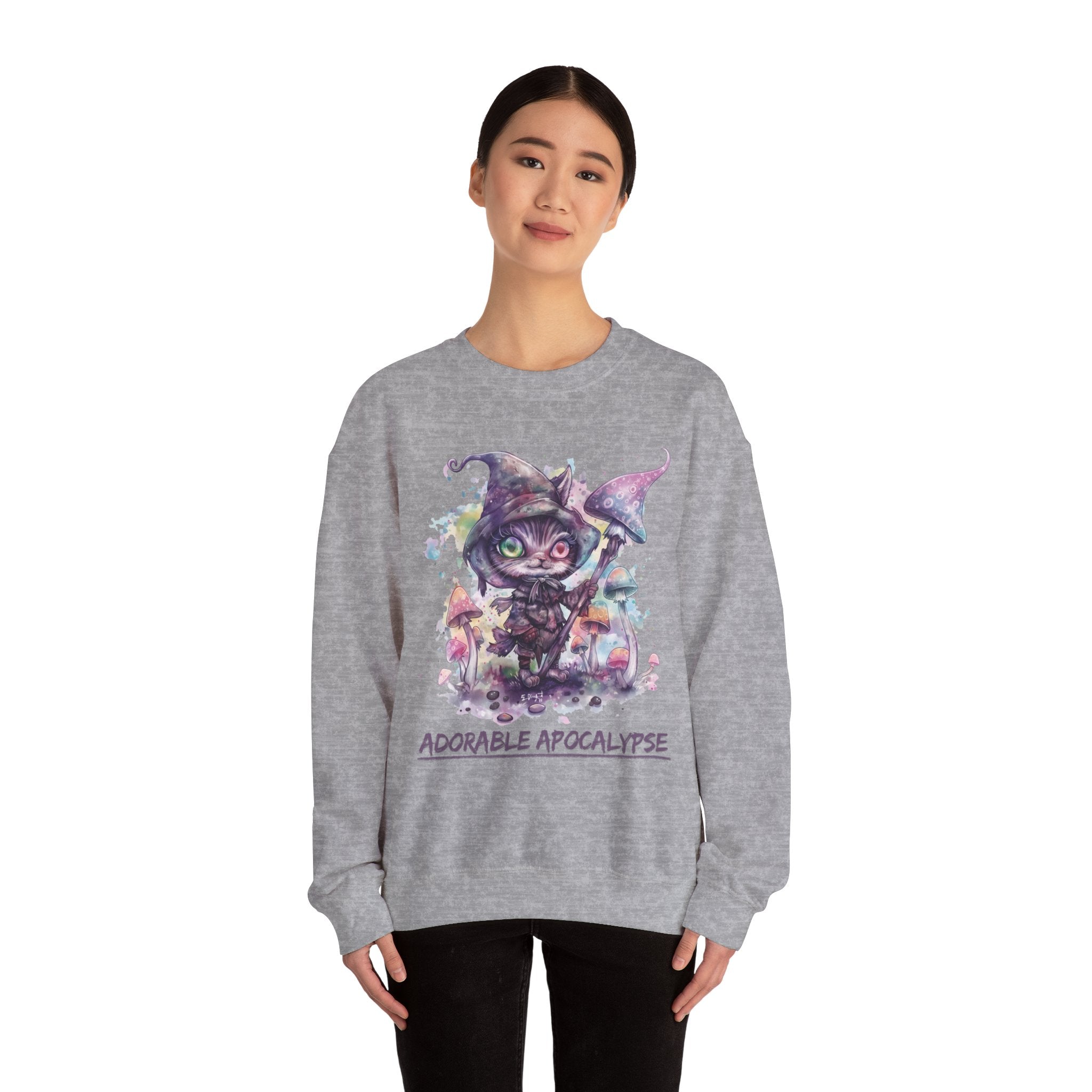 Adorable Apocalypse Unisex Heavy Blend™ Crewneck Sweatshirt