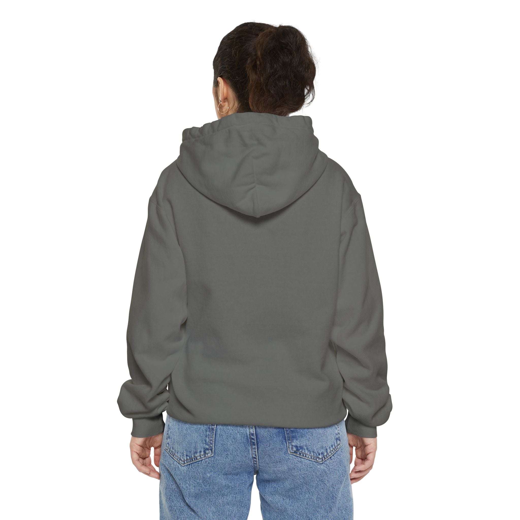 Coffee Break Unisex Garment-Dyed Hoodie - "Barely Notice the Few Extra Hours"