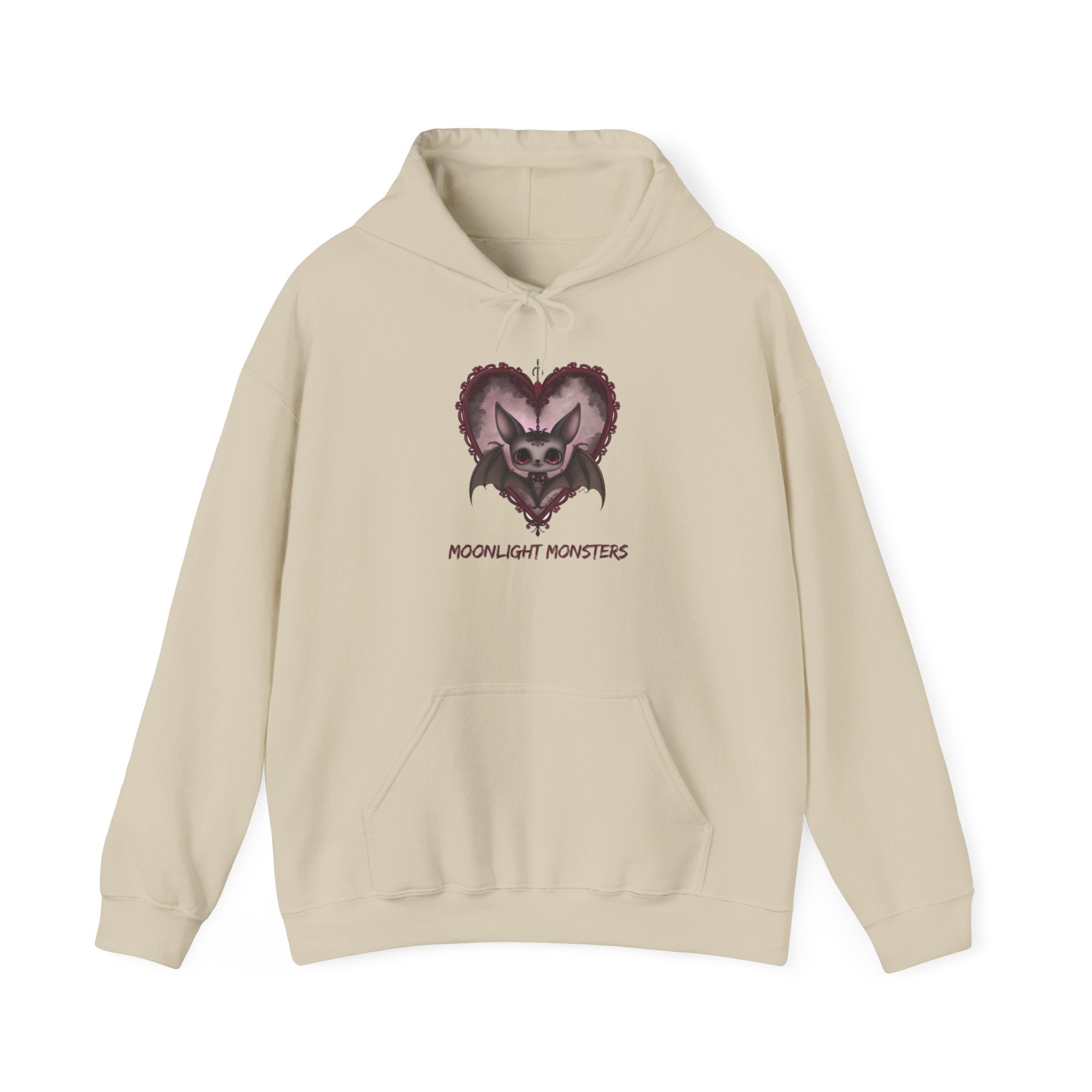 Moonlight Monsters Unisex Halloween Hoodie - Cozy & Stylish for Chilly Spooky Nights
