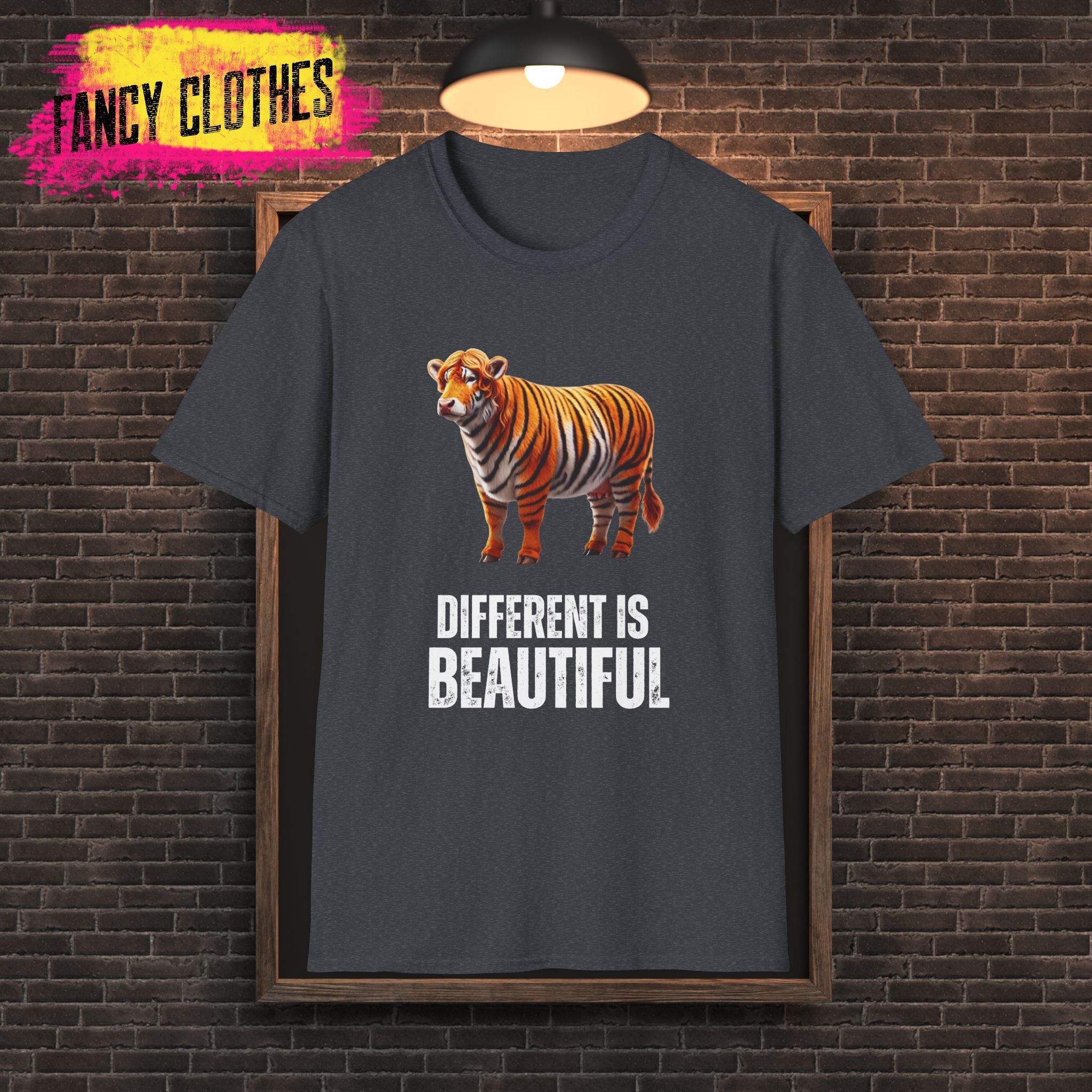 Unisex Softstyle T-Shirt - MuhKuhli Different is beautiful