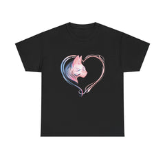 Unisex Heavy Cotton Siamese Cat Tee