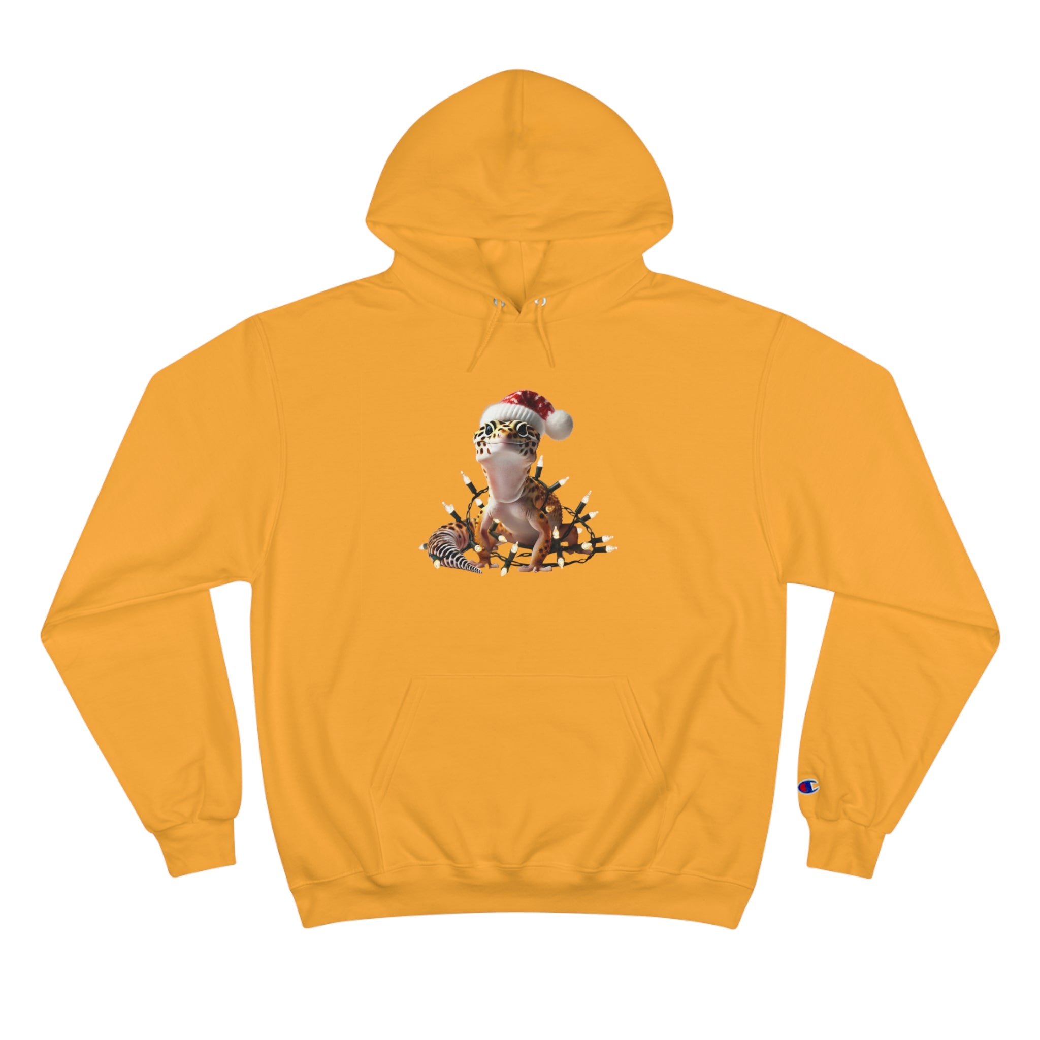 XMas Gecko Glow - Champion Hoodie