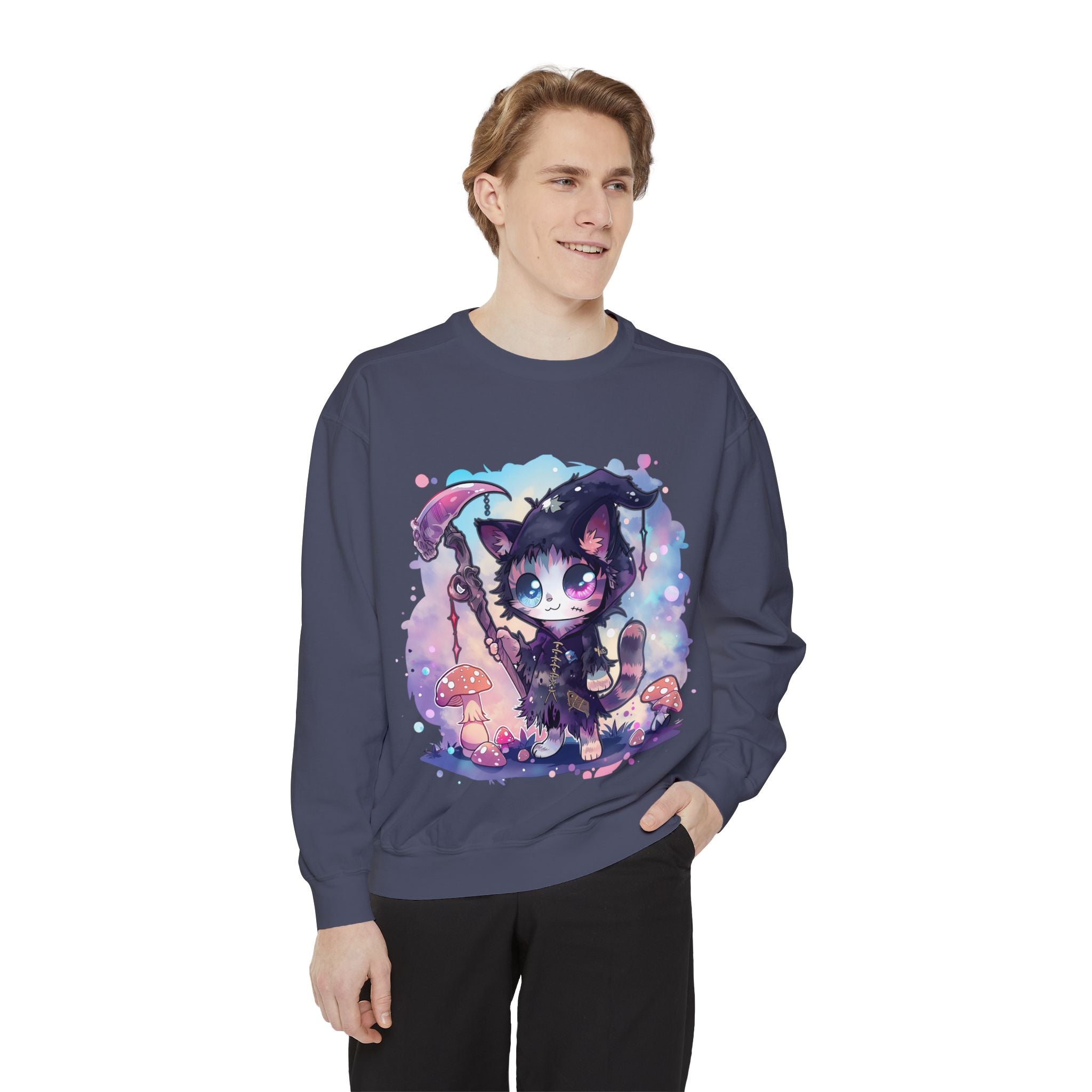 Unisex Garment-Dyed Sweatshirt
