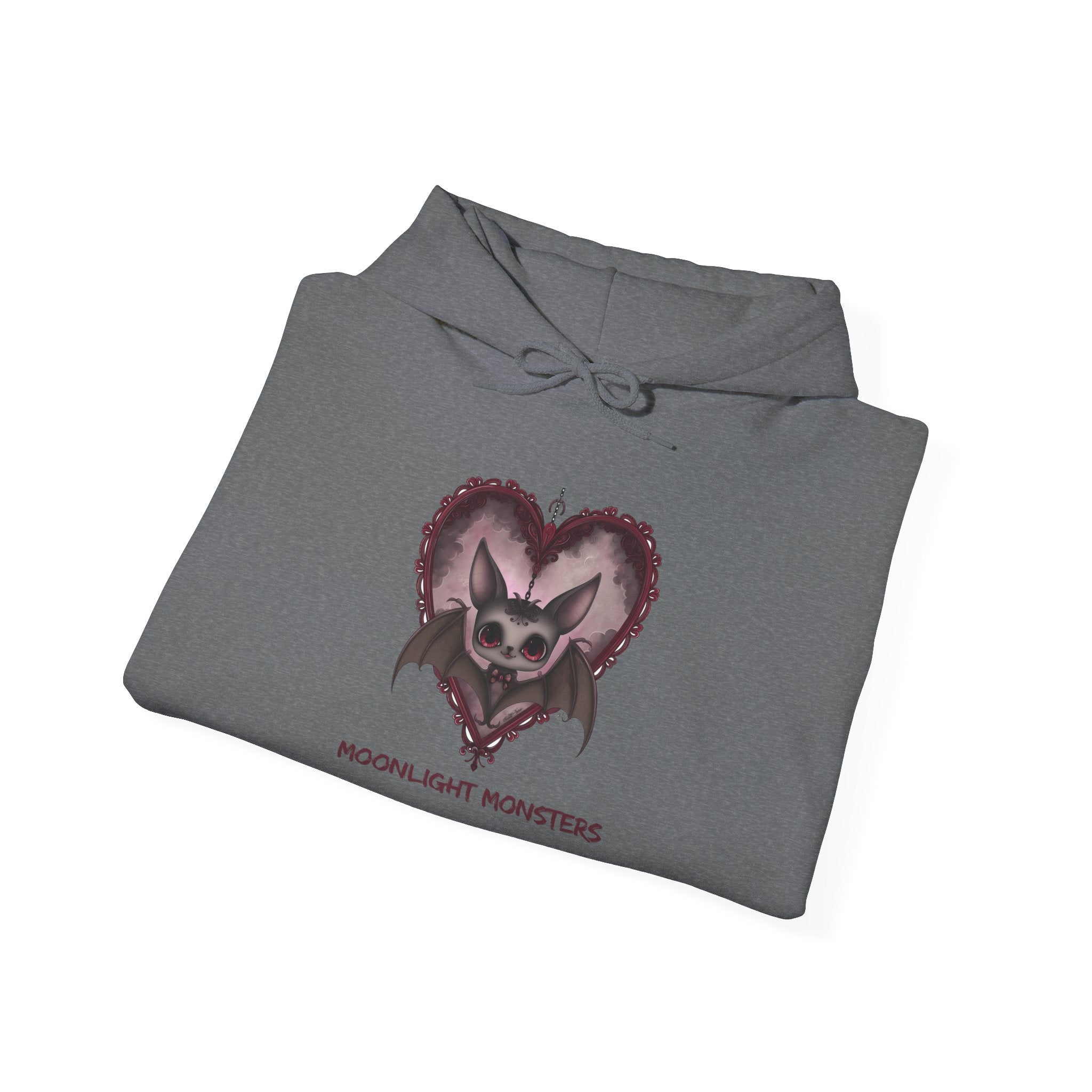 Moonlight Monsters Unisex Halloween Hoodie - Cozy & Stylish for Chilly Spooky Nights
