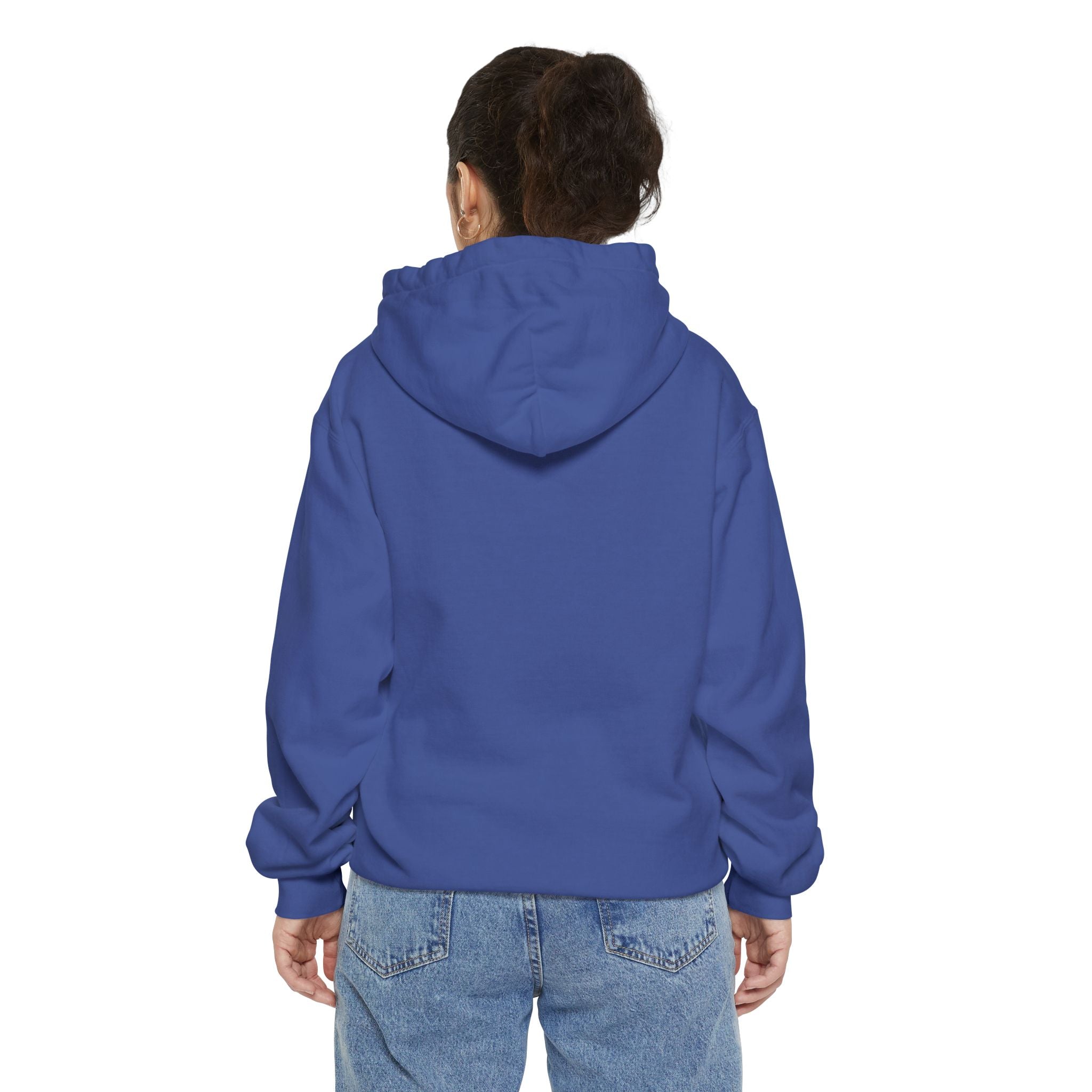 Coffee Break Unisex Garment-Dyed Hoodie - "Barely Notice the Few Extra Hours"