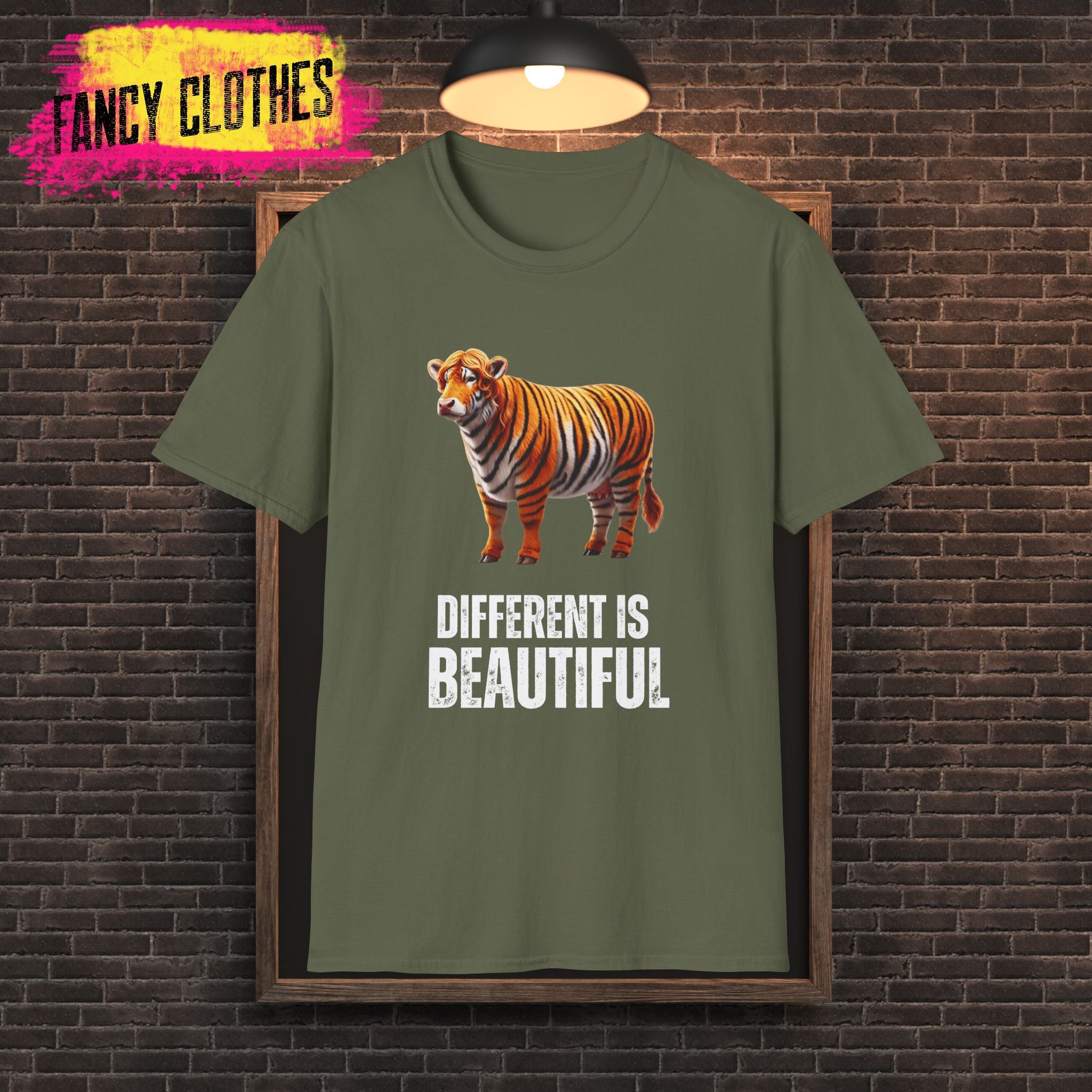 Unisex Softstyle T-Shirt - MuhKuhli Different is beautiful
