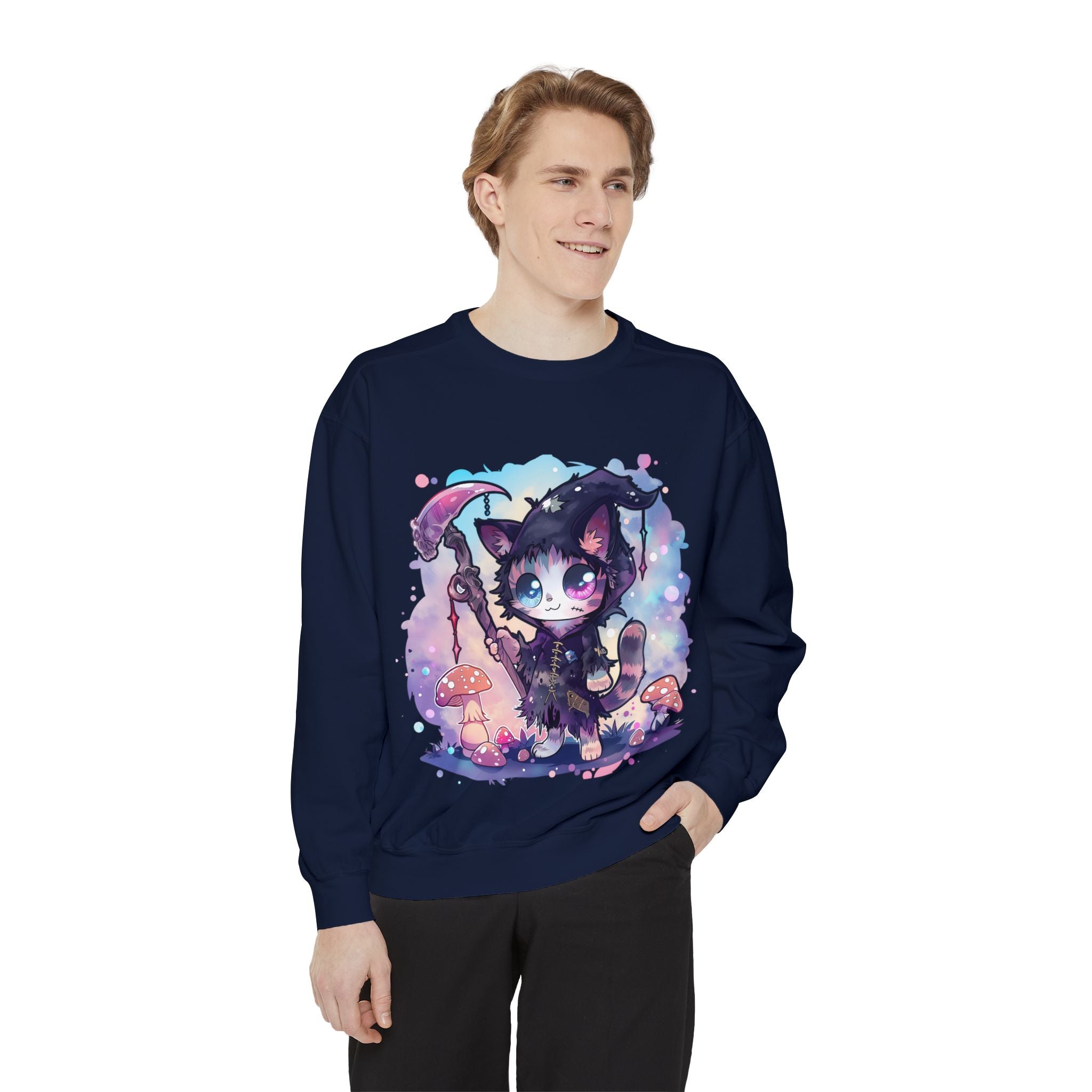 Unisex Garment-Dyed Sweatshirt