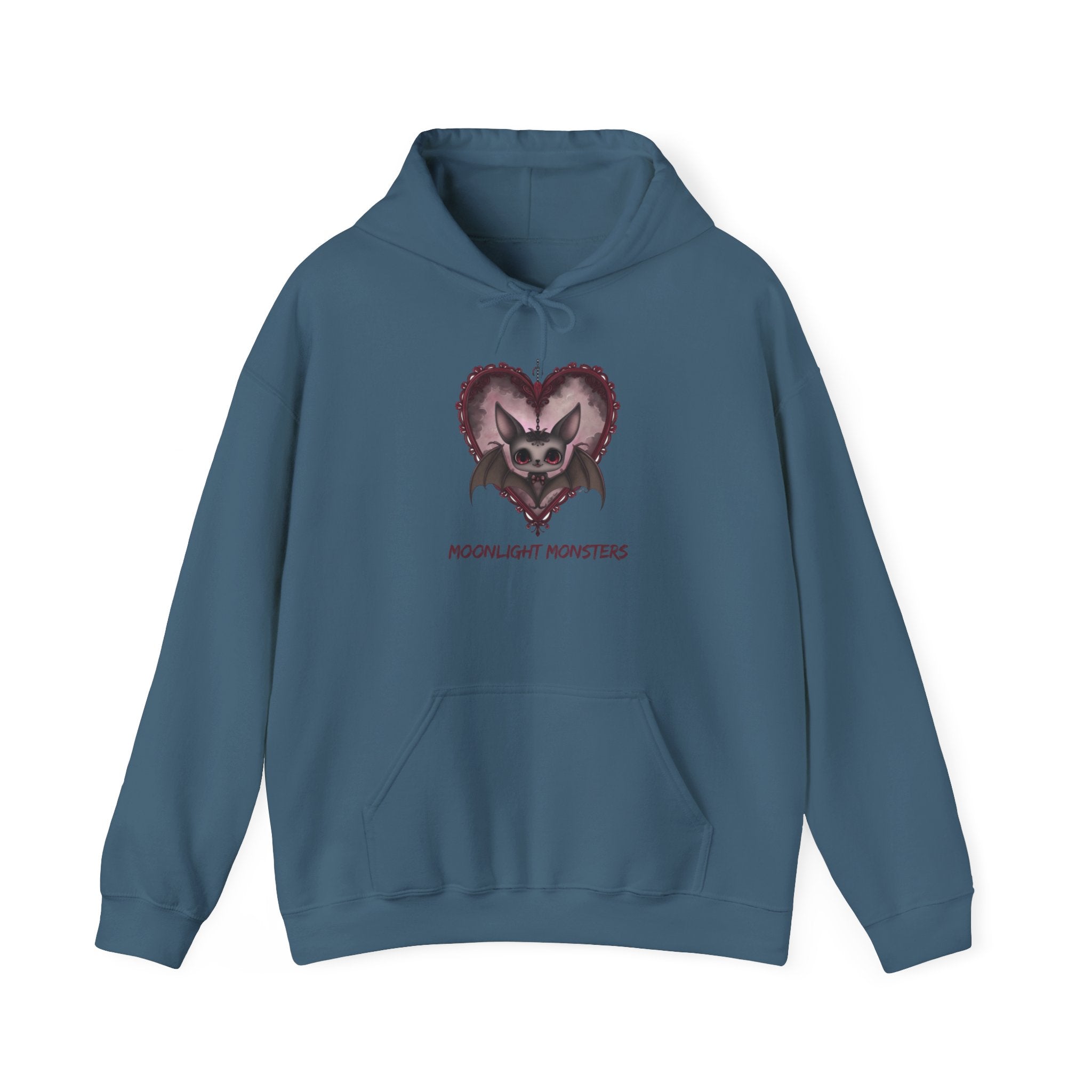 Moonlight Monsters Unisex Halloween Hoodie - Cozy & Stylish for Chilly Spooky Nights
