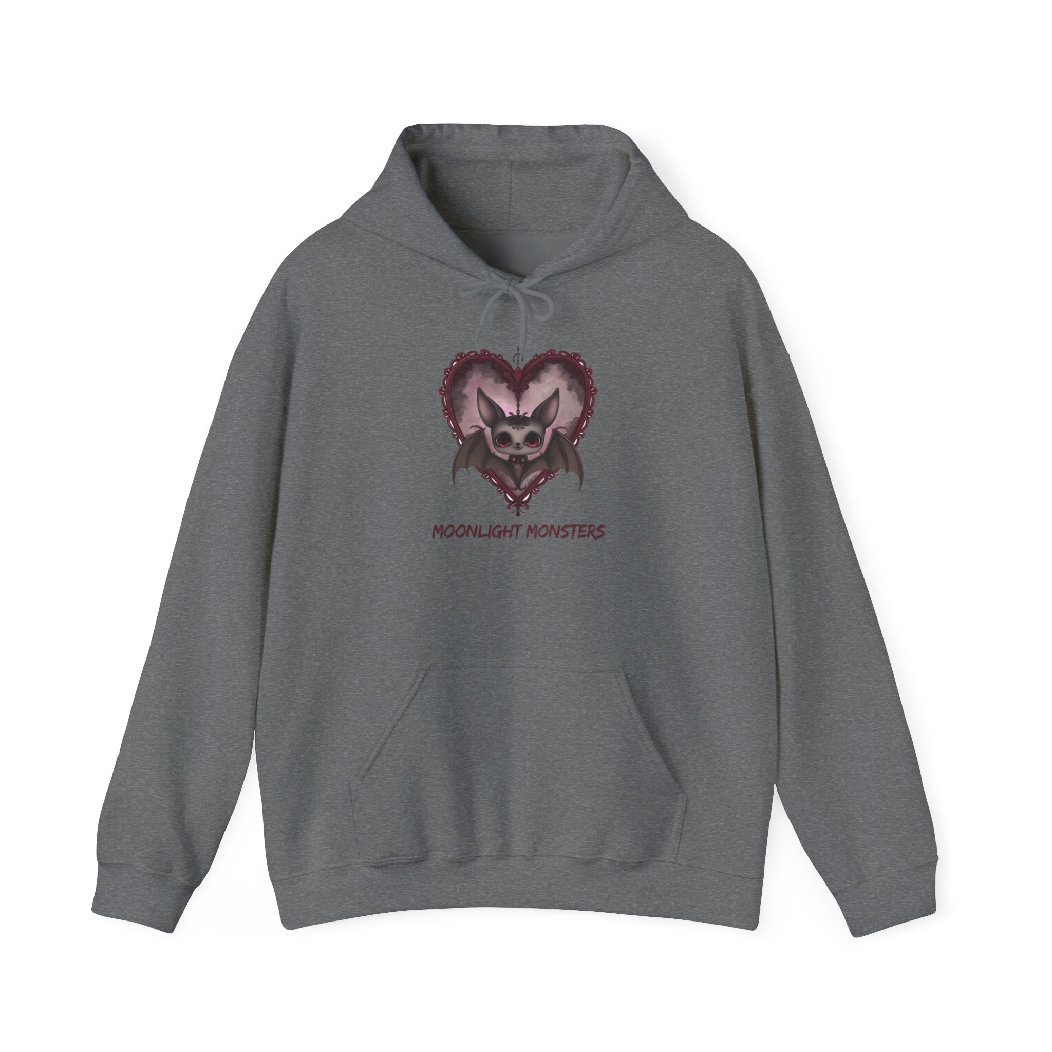 Moonlight Monsters Unisex Halloween Hoodie - Cozy & Stylish for Chilly Spooky Nights