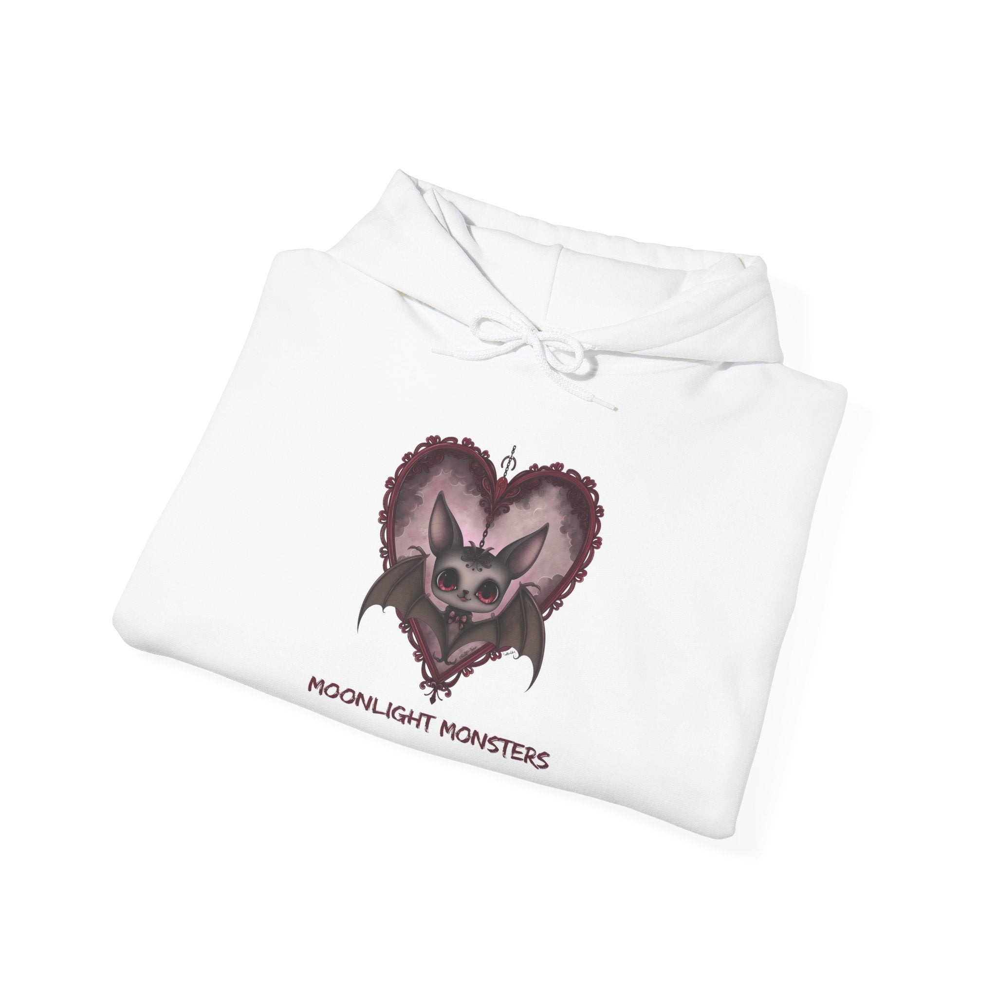 Moonlight Monsters Unisex Halloween Hoodie - Cozy & Stylish for Chilly Spooky Nights