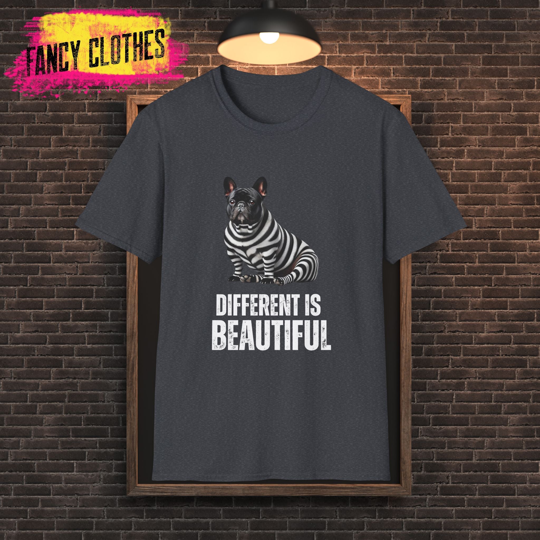 Unisex Softstyle T-Shirt - Frenchi Different is beautiful