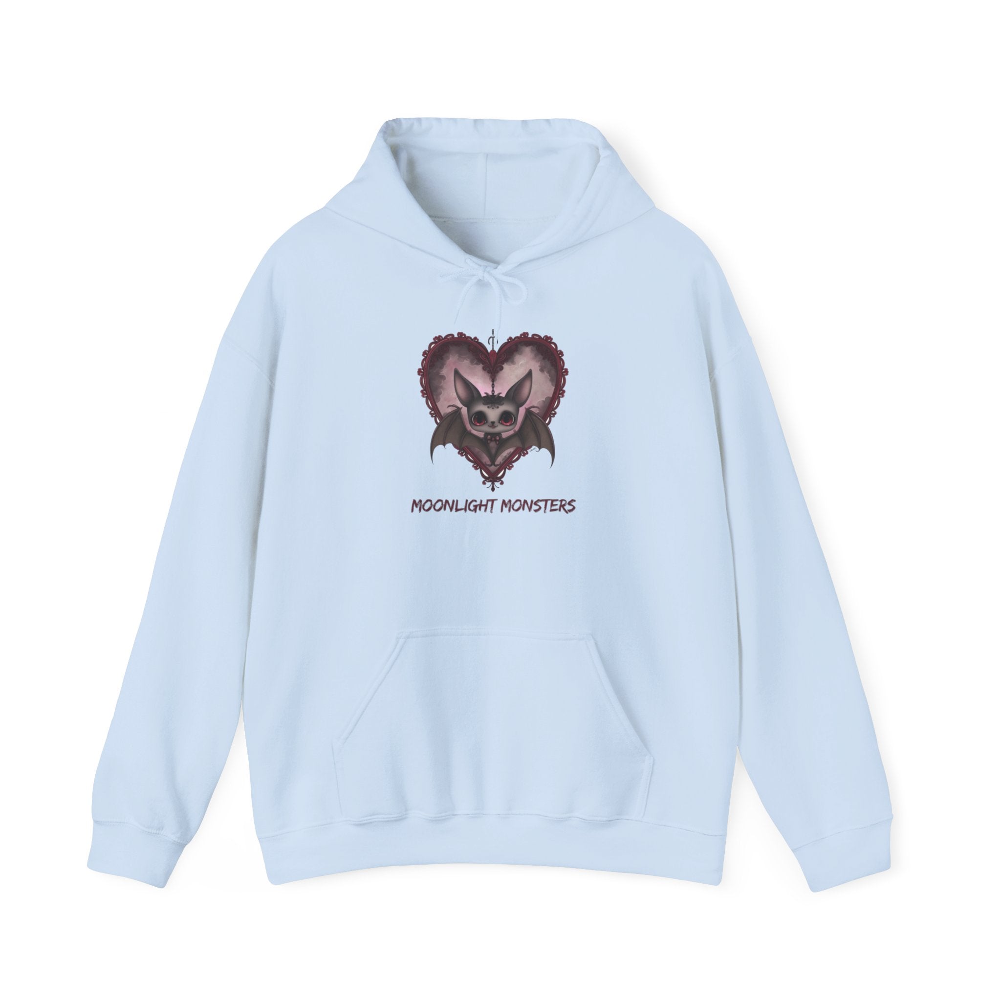 Moonlight Monsters Unisex Halloween Hoodie - Cozy & Stylish for Chilly Spooky Nights
