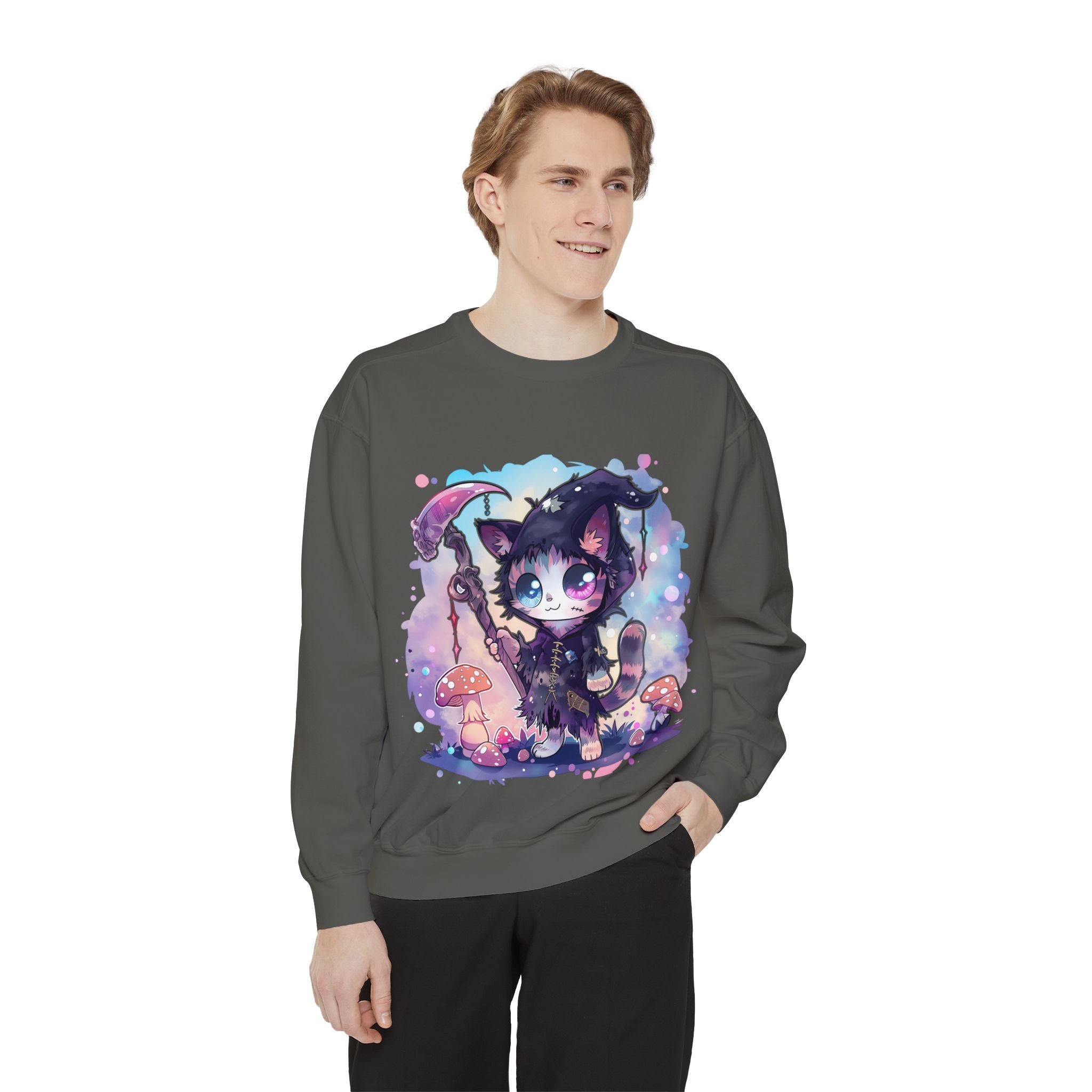 Unisex Garment-Dyed Sweatshirt