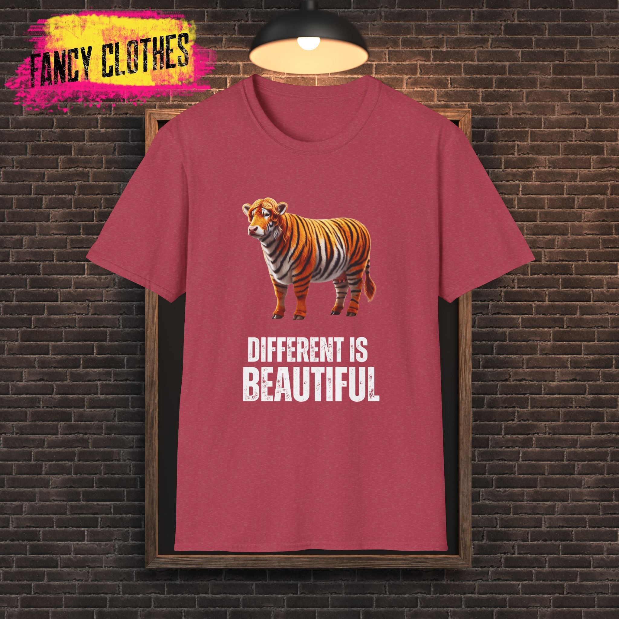 Unisex Softstyle T-Shirt - MuhKuhli Different is beautiful