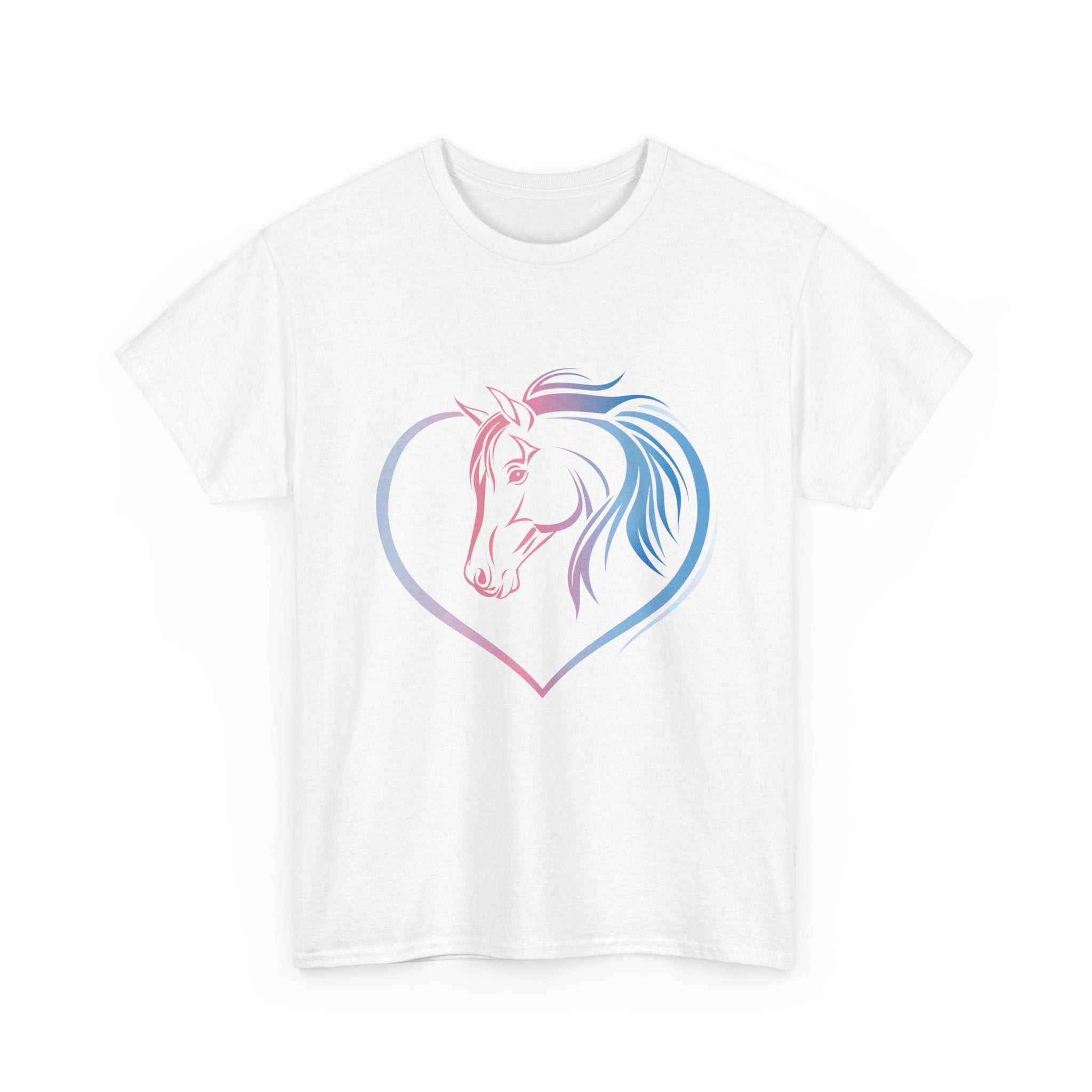 Unisex Heavy Cotton Thoroughbred Horse Tee