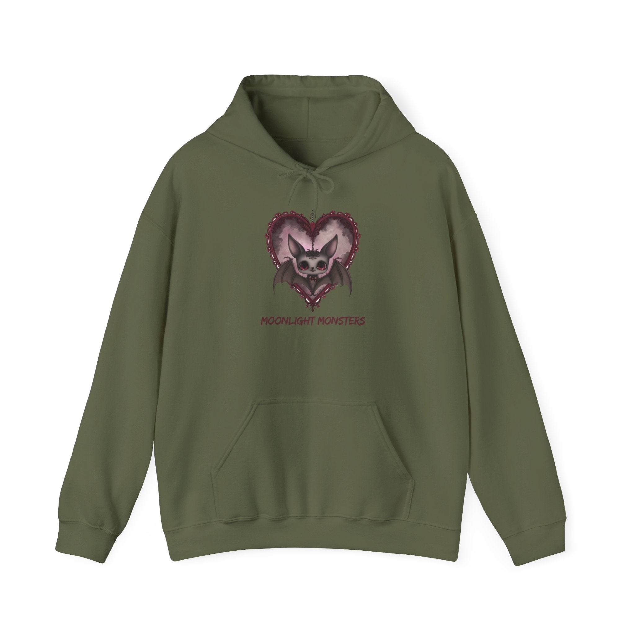 Moonlight Monsters Unisex Halloween Hoodie - Cozy & Stylish for Chilly Spooky Nights