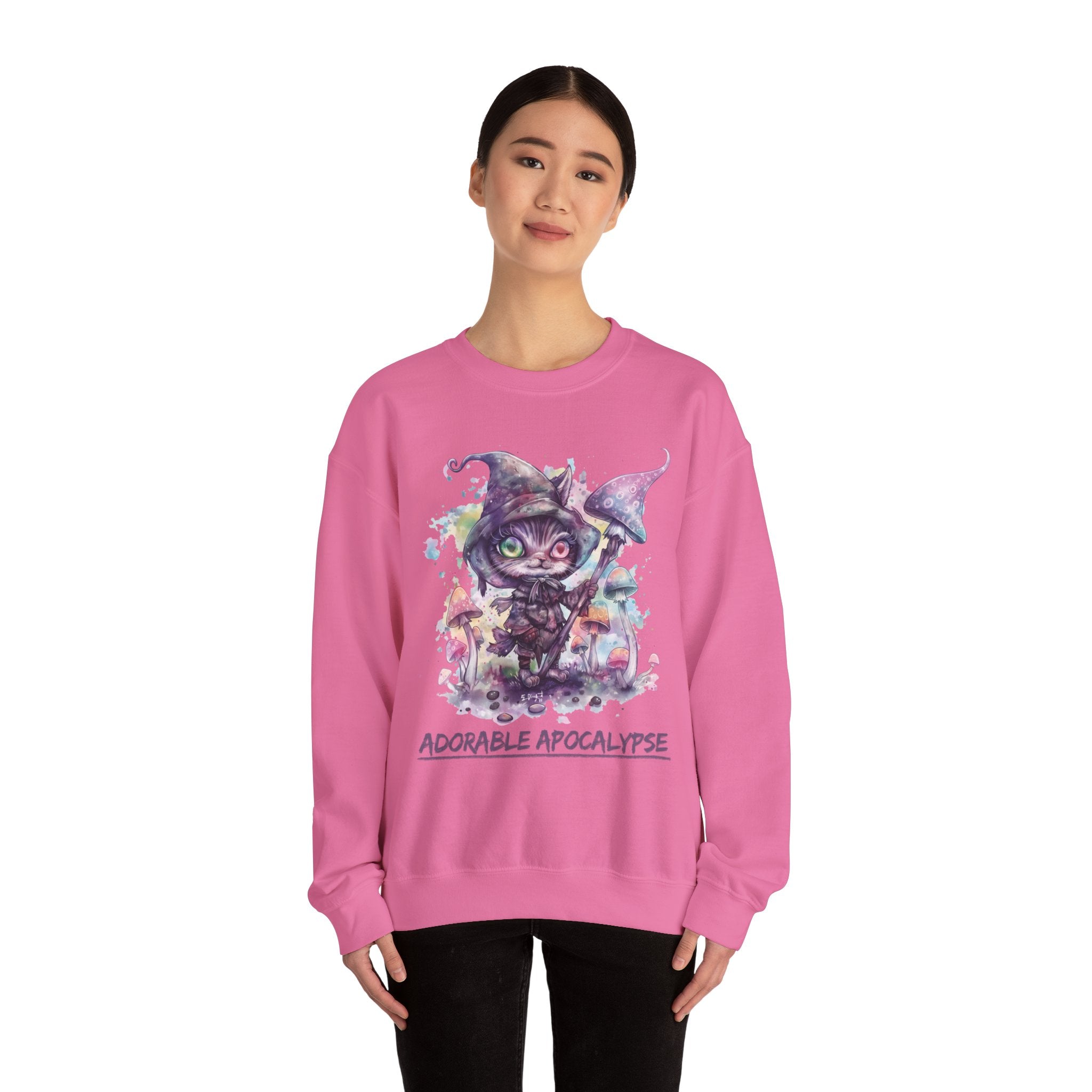Adorable Apocalypse Unisex Heavy Blend™ Crewneck Sweatshirt