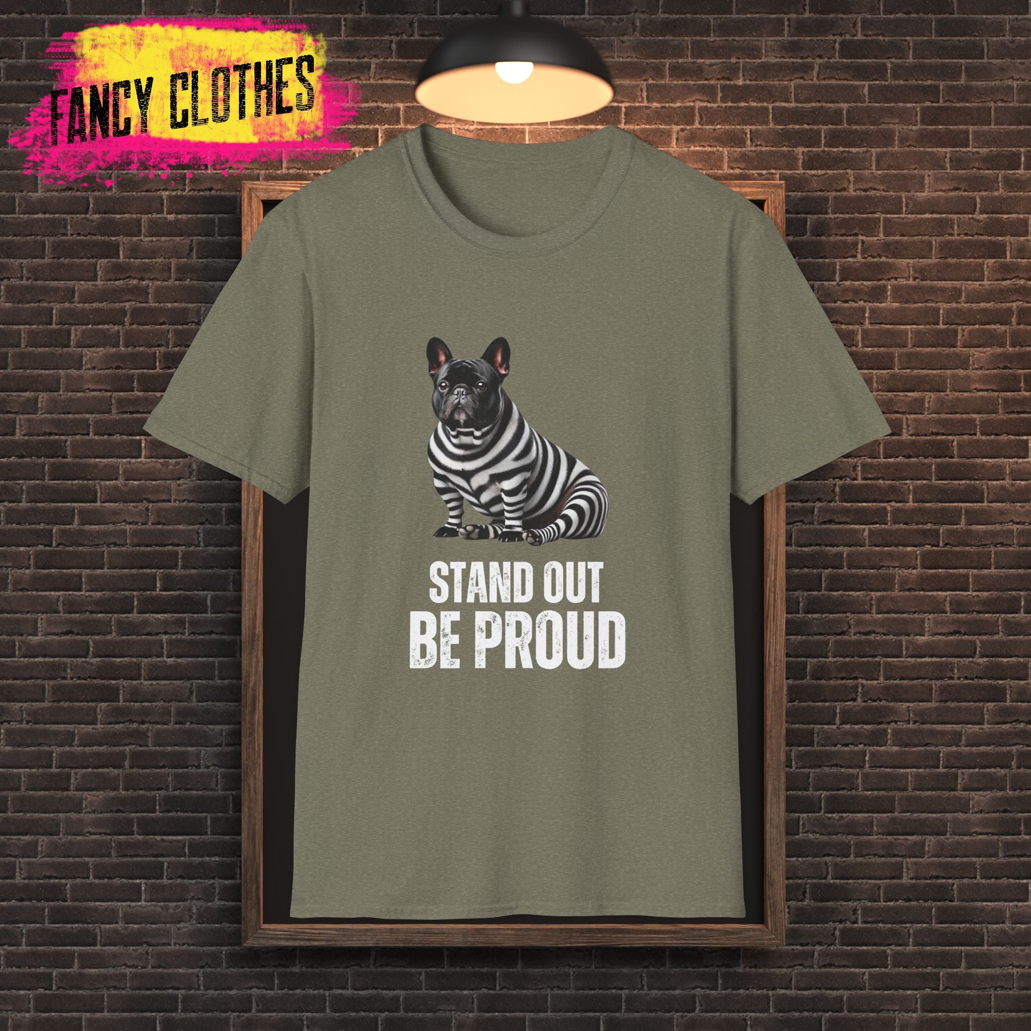 Unisex Softstyle T-Shirt - Frenchi Stand out, be proud