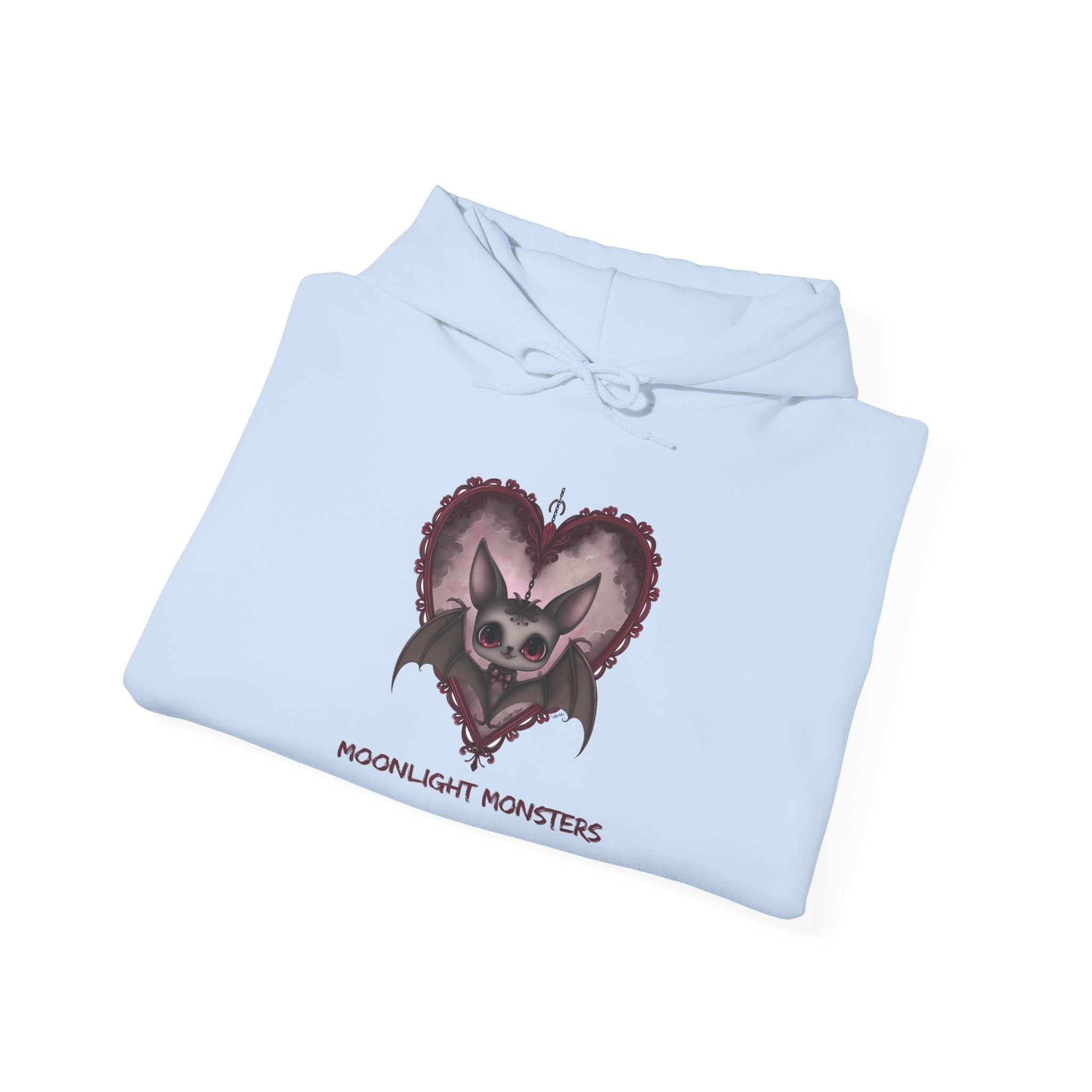 Moonlight Monsters Unisex Halloween Hoodie - Cozy & Stylish for Chilly Spooky Nights