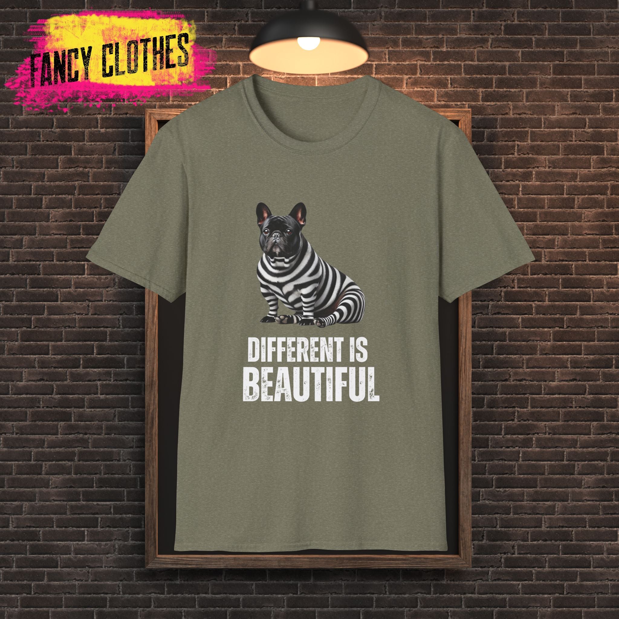 Unisex Softstyle T-Shirt - Frenchi Different is beautiful