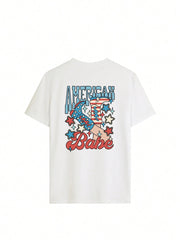Graphic Round Neck Half Sleeve T-Shirt